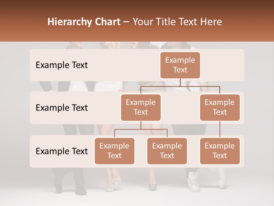 A Group Of People Standing Next To Each Other Holding A Sign PowerPoint Template