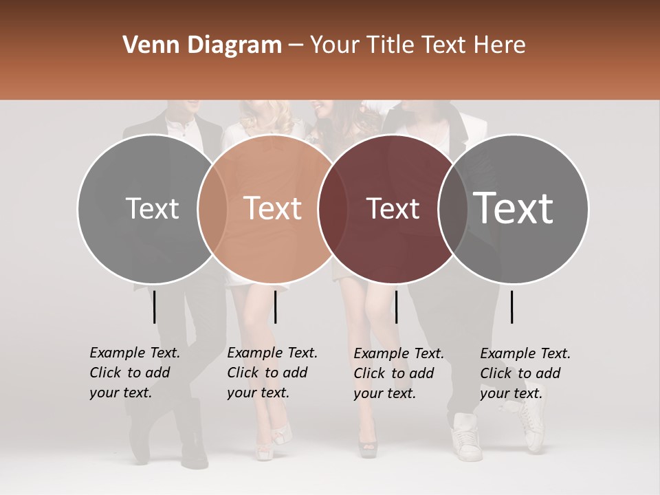 A Group Of People Standing Next To Each Other Holding A Sign PowerPoint Template