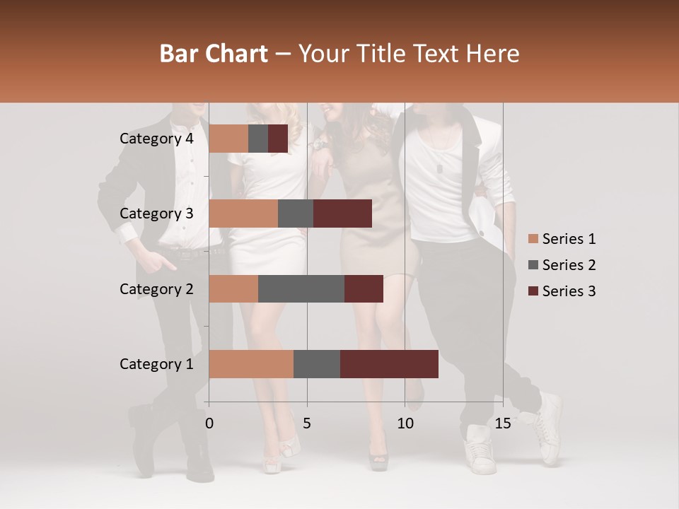 A Group Of People Standing Next To Each Other Holding A Sign PowerPoint Template