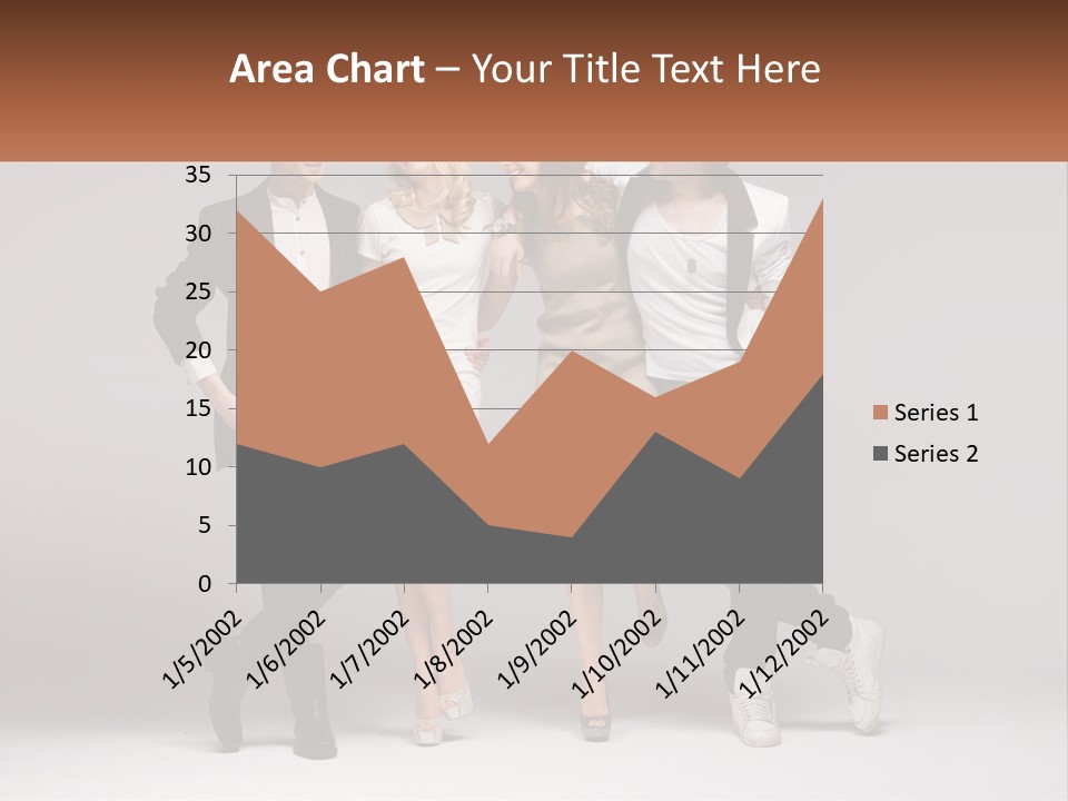 A Group Of People Standing Next To Each Other Holding A Sign PowerPoint Template