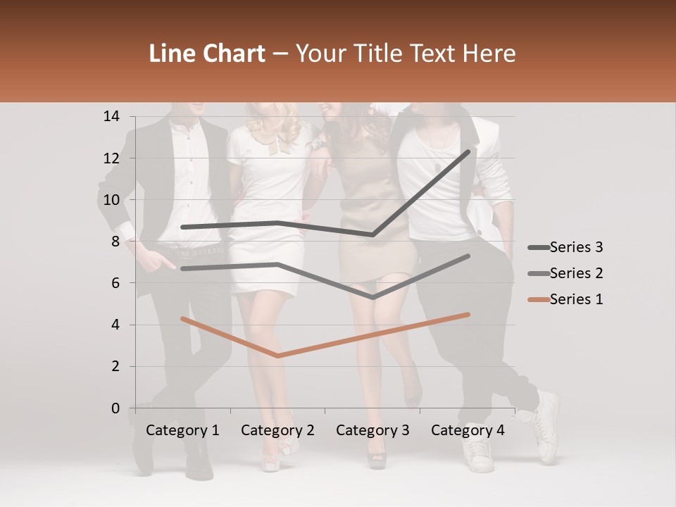A Group Of People Standing Next To Each Other Holding A Sign PowerPoint Template