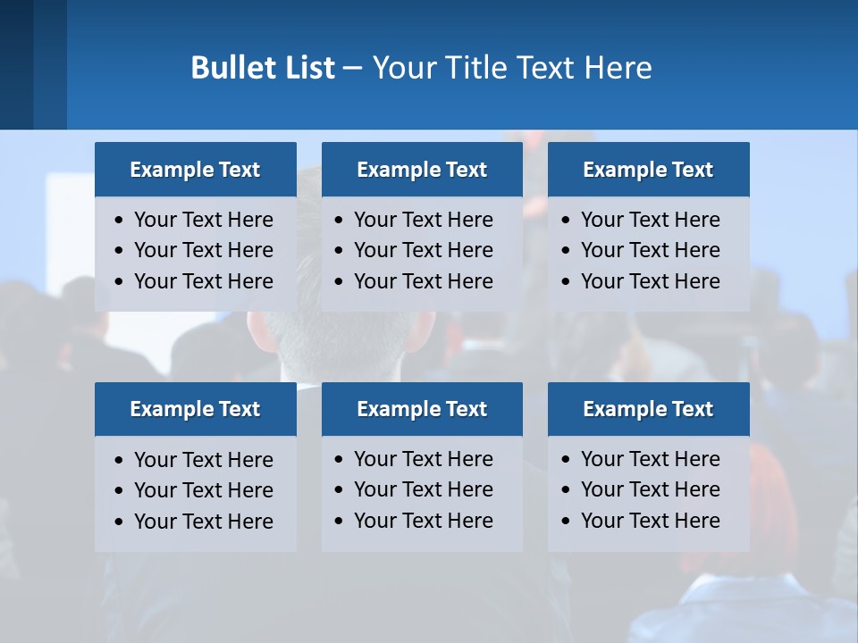 A Man Giving A Presentation To A Group Of People PowerPoint Template