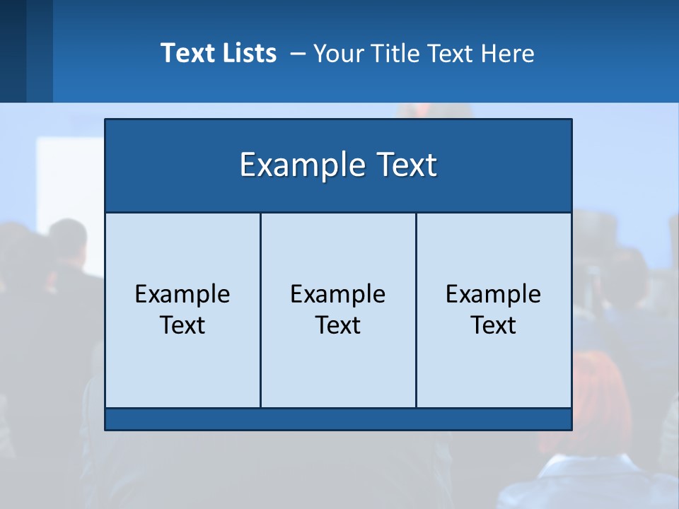 A Man Giving A Presentation To A Group Of People PowerPoint Template