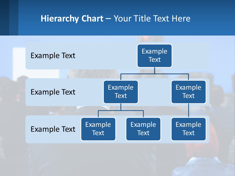 A Man Giving A Presentation To A Group Of People PowerPoint Template