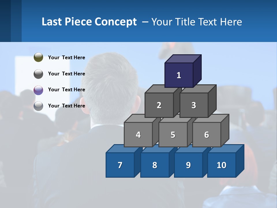 A Man Giving A Presentation To A Group Of People PowerPoint Template