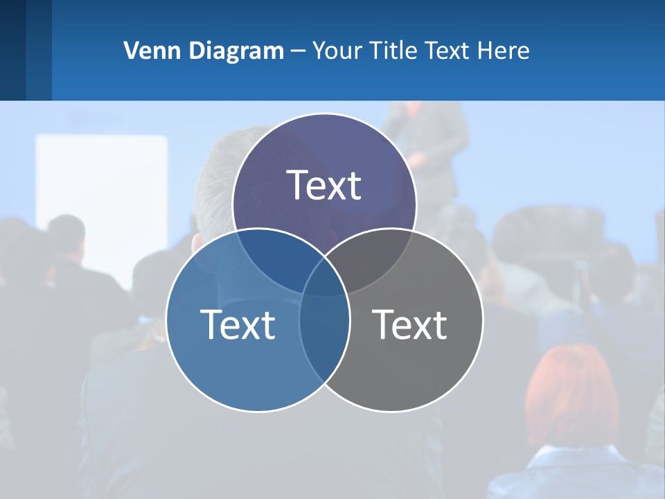 A Man Giving A Presentation To A Group Of People PowerPoint Template