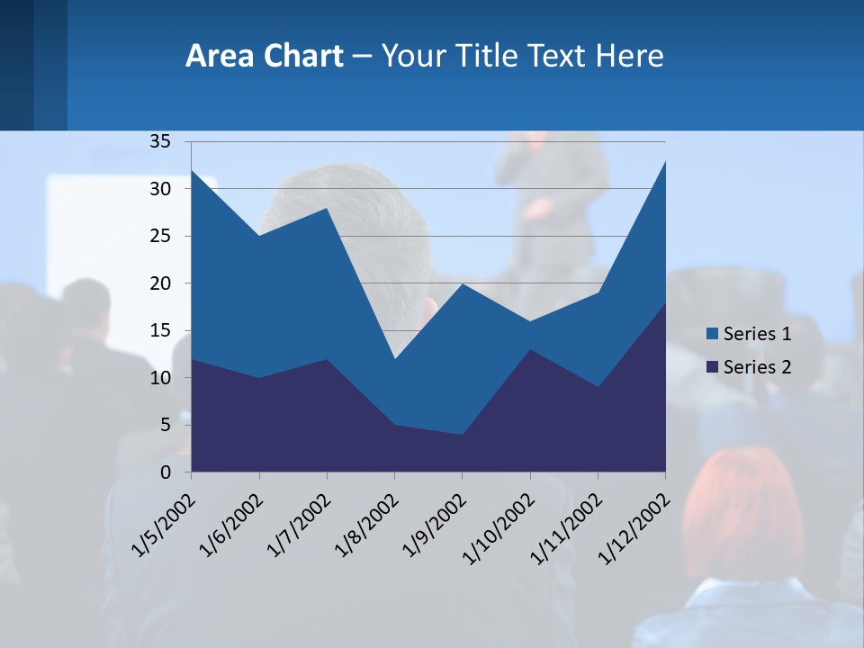A Man Giving A Presentation To A Group Of People PowerPoint Template