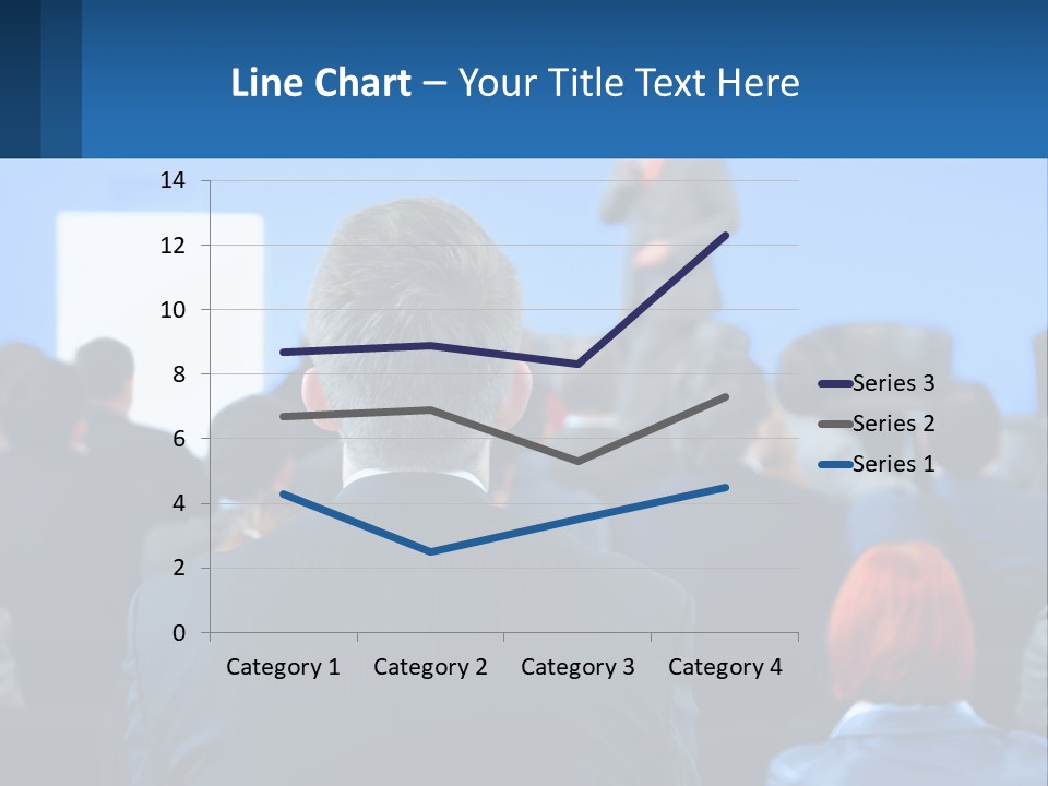 A Man Giving A Presentation To A Group Of People PowerPoint Template